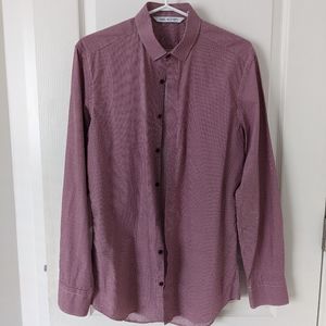 *MOVING SALE* Neil Barrett Red Shirt - size 39 or 15.5